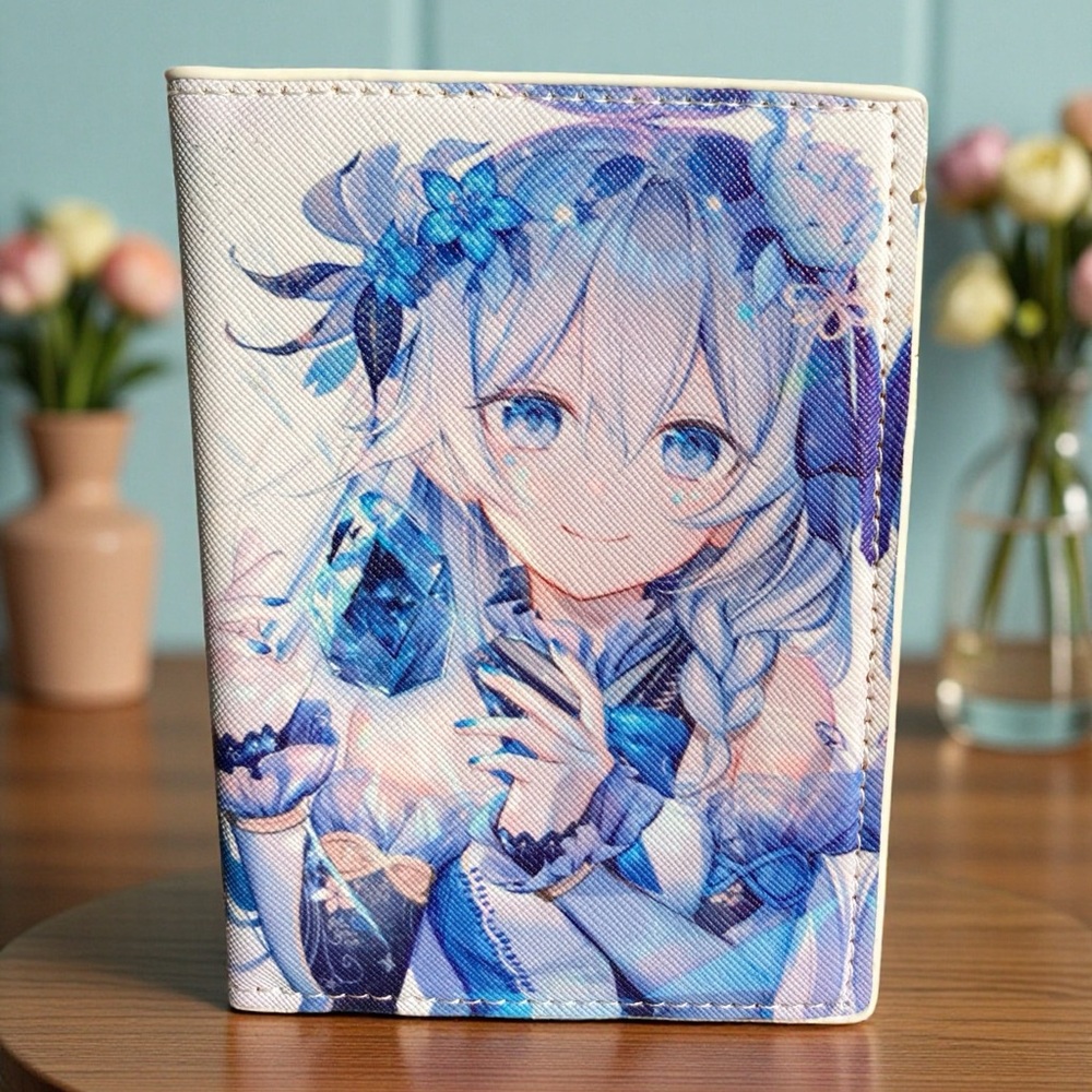 Celestial Bloom Magical Girl Passport Wallet